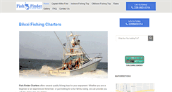 Desktop Screenshot of biloxicharterfishing.net